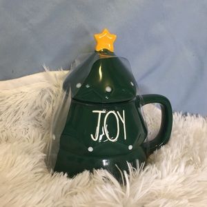 Ray Dunn Christmas Tree Mug ‘JOY’ VHTF